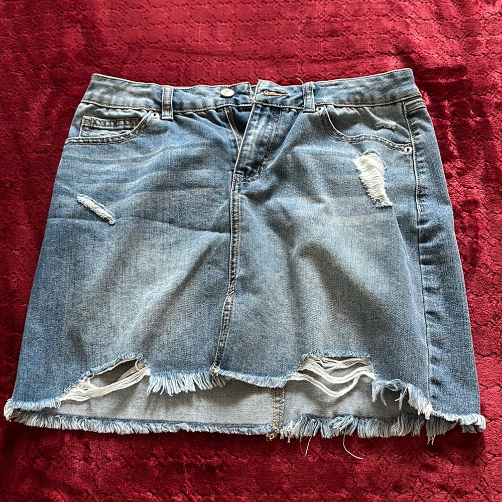 Women's Jean Skirt